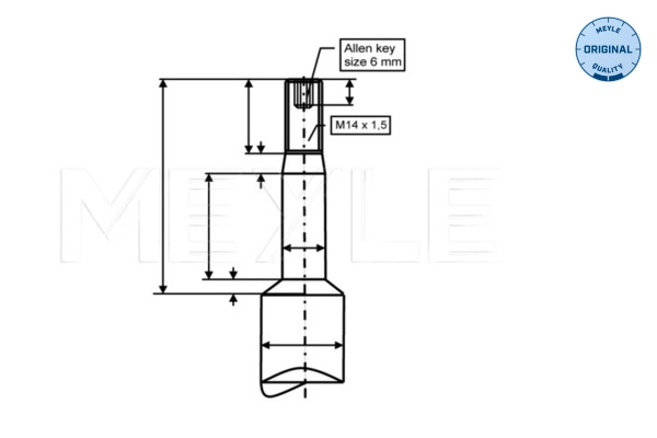 MEYLE 326 624 0006 - Амортизатор