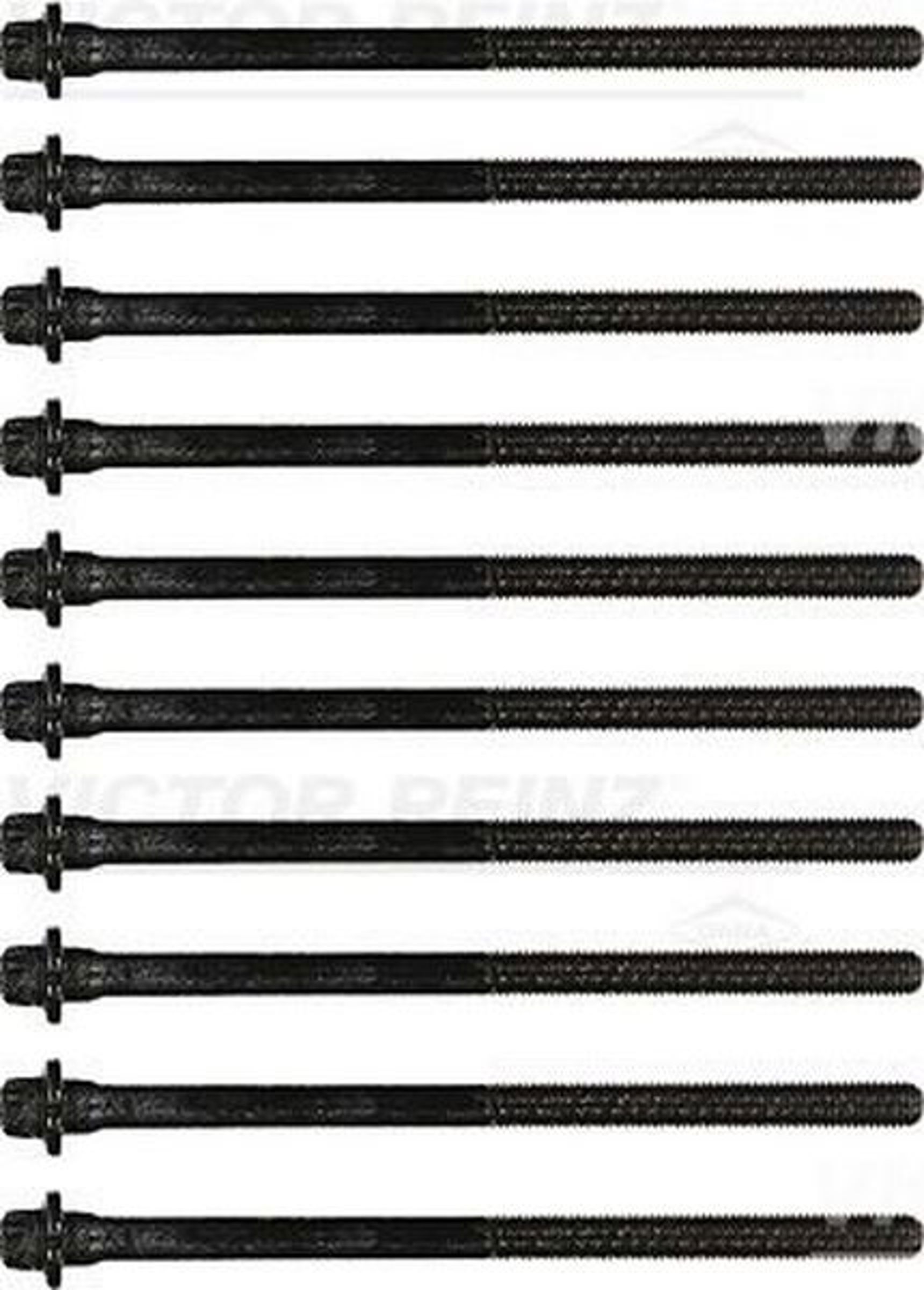 REINZ 143207501 - Комплект болтов ГБЦ Citroen AX/BX/Saxo/Berlingo/Xsara 1.1, 1.3, 1.4, 1.6 96-