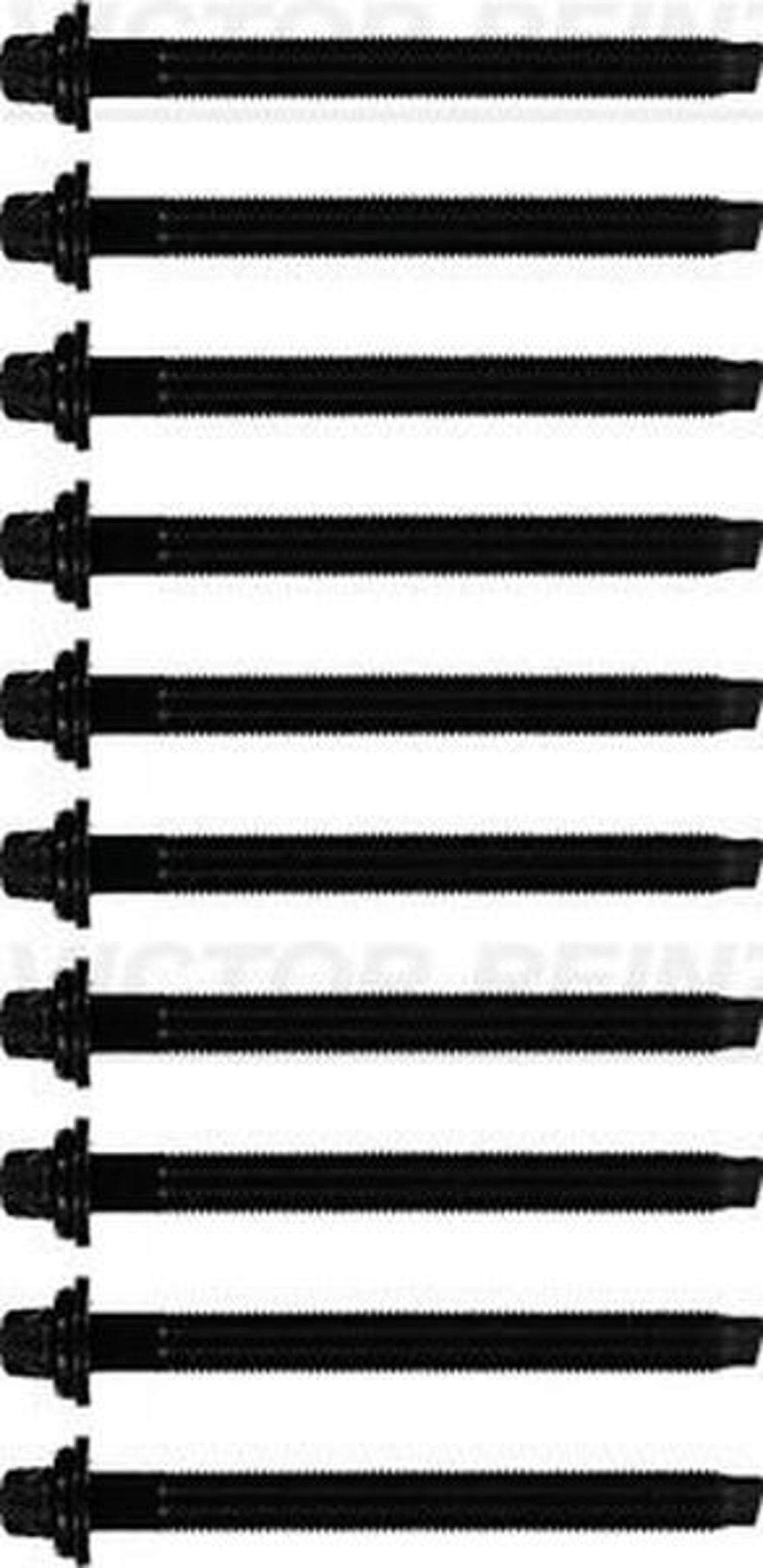 REINZ 143211601 - Комплект болтов ГБЦ Citroen Berlingo/Jumpy/Xsara 1.9D 98- / Peugeot 206/306/Partner/Expert 1.9D 96- Mtr №08470<<