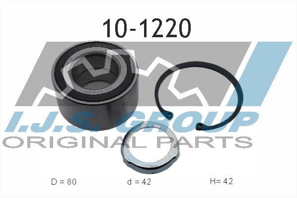 Комплект подшипника ступицы колеса Technology & Quality