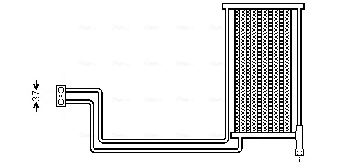 Радиатор АКПП