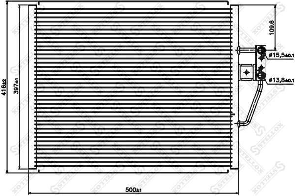 Радиатор кондиционера