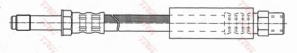 TRW PHB348 - Тормозные шланги