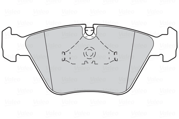 VALEO 301409 - Комплект тормозных колодок, дисковый тормоз FIRST