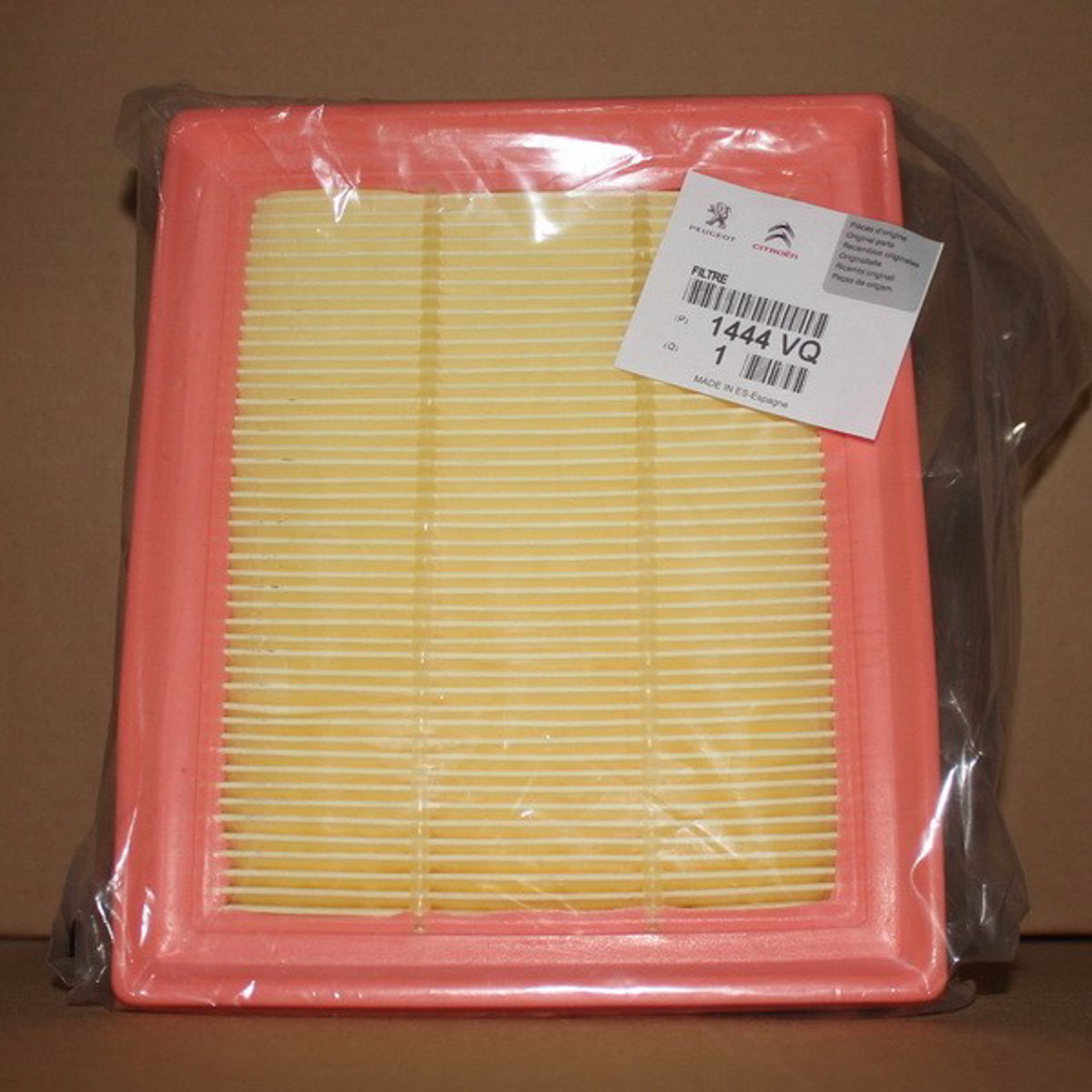 PSA 1444vq - СМЕННЫЙ ЭЛЕМЕНТ ВОЗДУШНОГО ФИЛЬТРА В ПЛАСТ. КОРПУСЕ