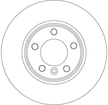 TRW DF4359 - Тормозные диски