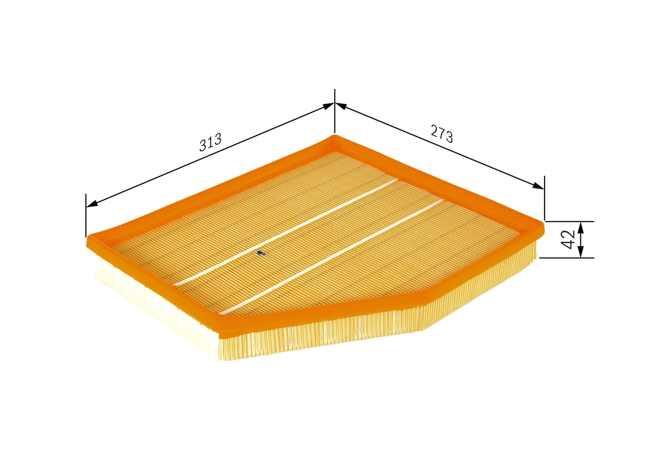 BOSCH 1 457 433 101 - Воздушный фильтр