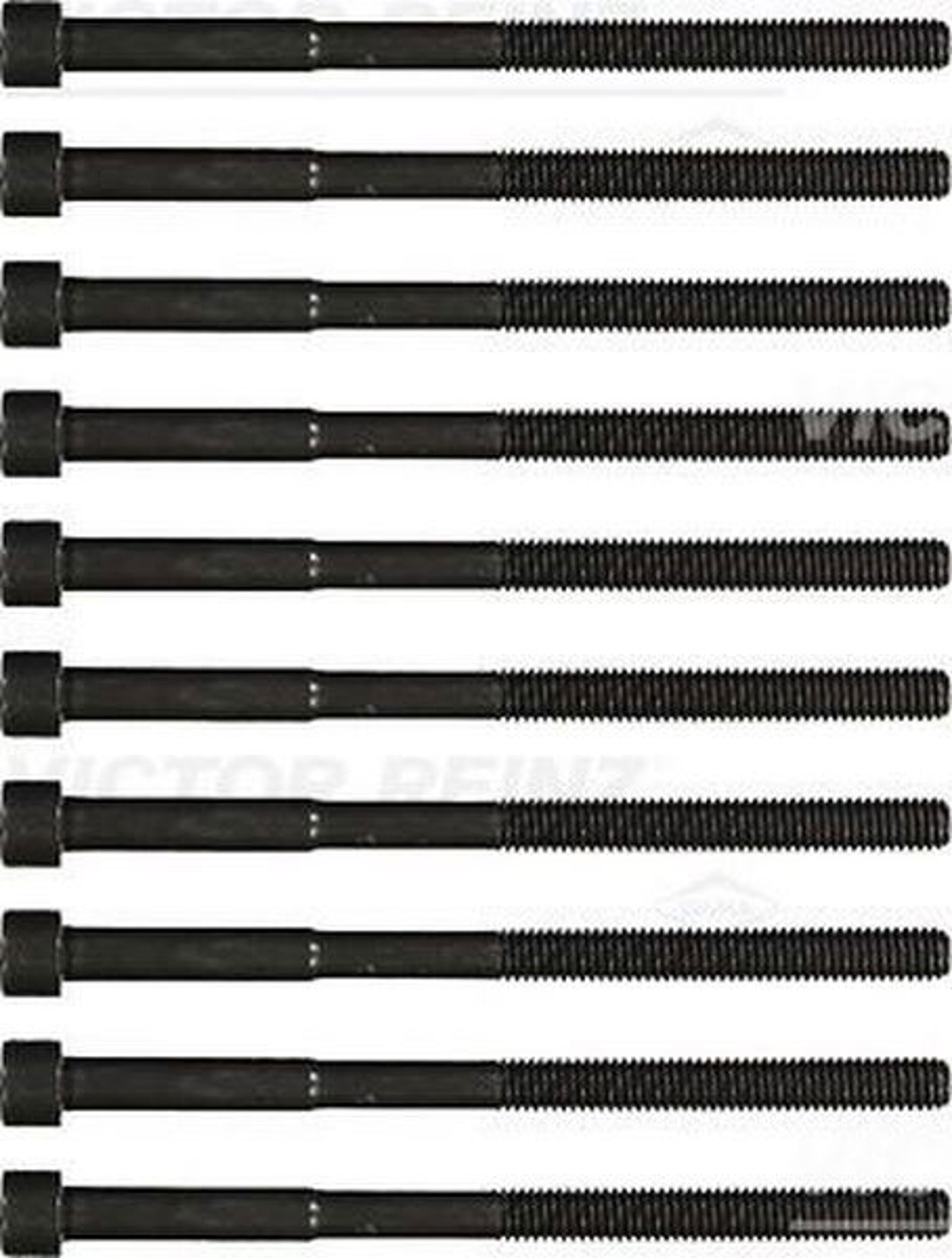 REINZ 145503301 - Комплект болтов ГБЦ TOYOTA: PRIUS хечбэк 03-, PRIUS седан 00-04, YARIS 99-, YARIS VERSO 99-