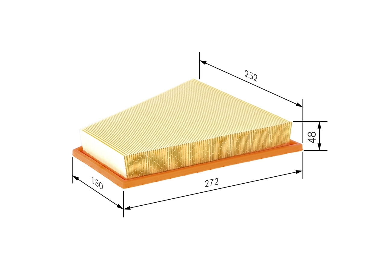 BOSCH F 026 400 149 - Воздушный фильтр