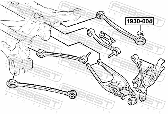 FEBEST 1930-004 - Развальные шайбы