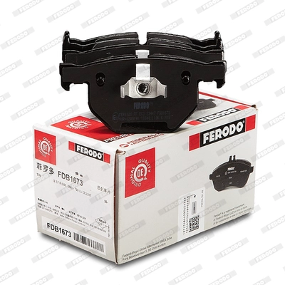 FERODO FDB1673 - Комплект тормозных колодок, дисковый тормоз PREMIER ECO FRICTION