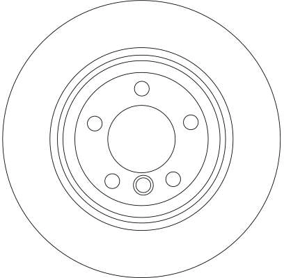 TRW DF4391 - Тормозные диски