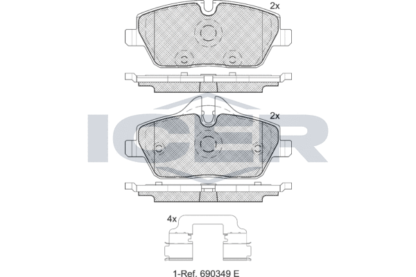 Тормозные колодки 