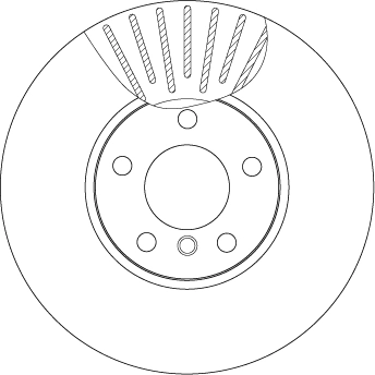 TRW DF4852S - Тормозные диски
