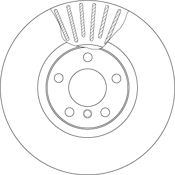 TRW DF4853S - Тормозные диски