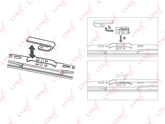 LYNXAUTO LR28F - Щетки стеклоочистителя