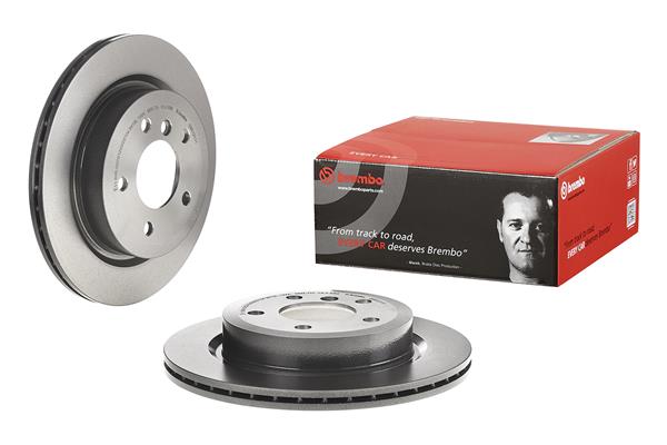 BREMBO 09.R121.11 - Тормозной диск PRIME LINE - UV Coated