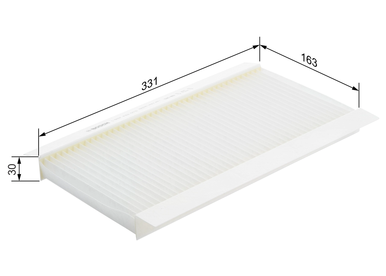 BOSCH 1 987 432 076 - Салонный фильтр