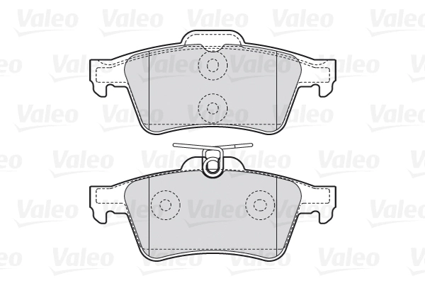 Комплект тормозных колодок, дисковый тормоз FIRST