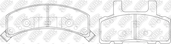 Тормозные колодки 