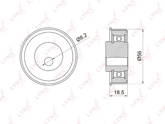 Натяжной ролик ГРМ