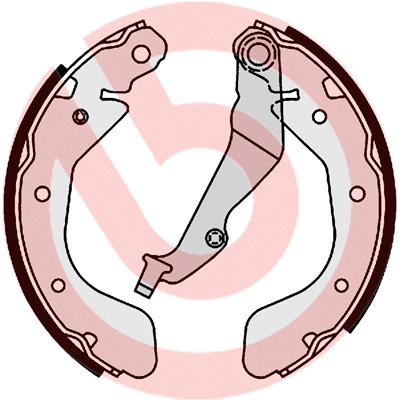 Комплект тормозных колодок ESSENTIAL LINE