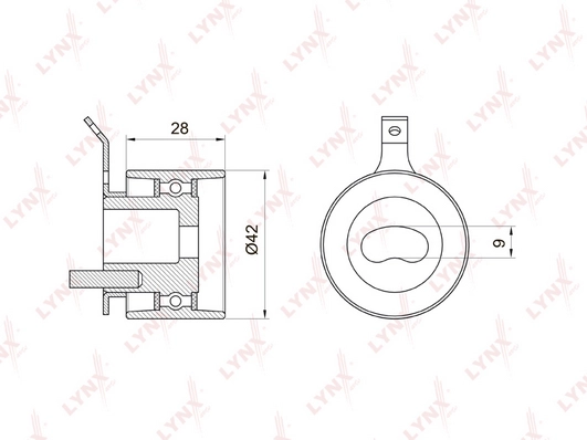 Натяжной ролик ГРМ
