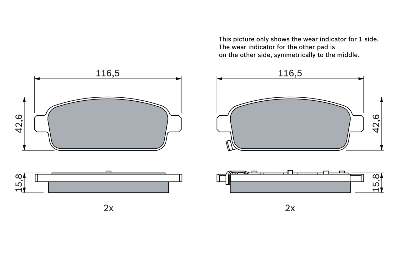 Тормозные колодки 