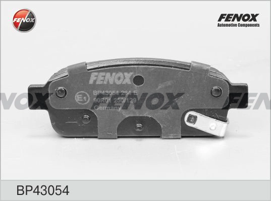 FENOX BP43054 - Тормозные колодки 