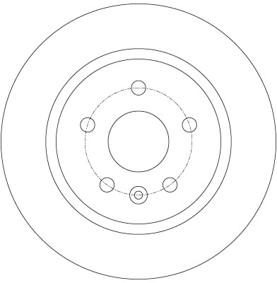 TRW DF6340 - Тормозные диски