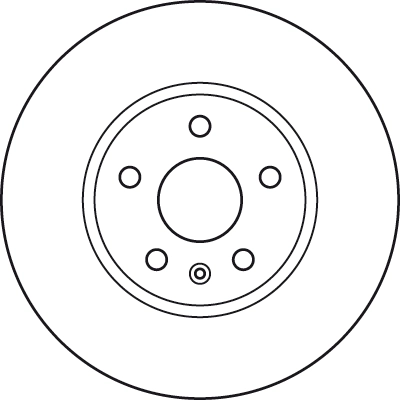 TRW DF4996S - Тормозные диски