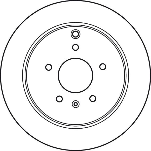 TRW DF6024 - Тормозные диски