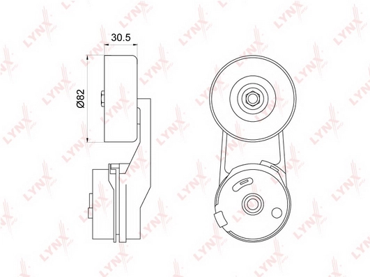 Натяжитель ремня генератора
