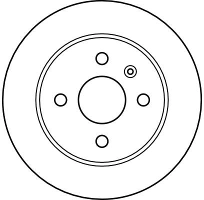 TRW DF4050 - Тормозные диски