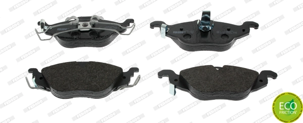 Комплект тормозных колодок, дисковый тормоз PREMIER ECO FRICTION