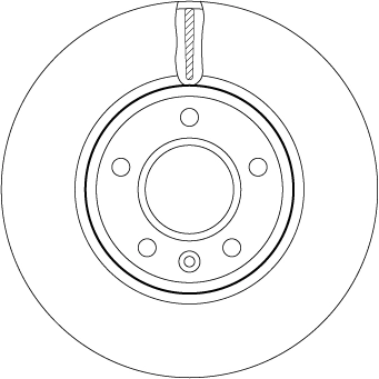 TRW DF7923 - Тормозные диски