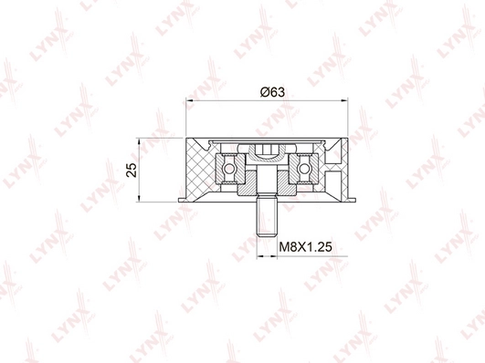 Обводной ролик ГРМ