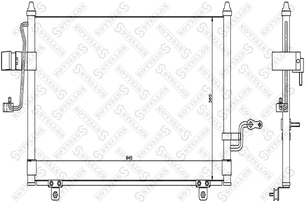 Радиатор кондиционера