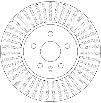 TRW DF6629 - Тормозные диски