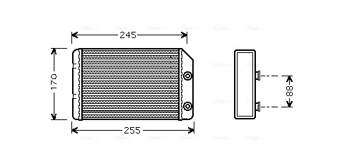 Радиатор печки