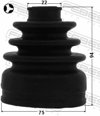 FEBEST 2015-MAGT - Пыльник ШРУСа