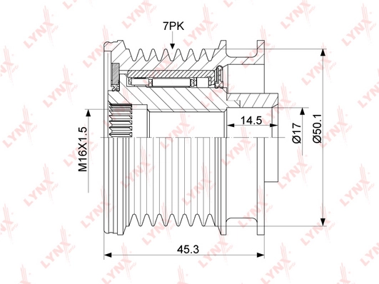 Шкив генератора