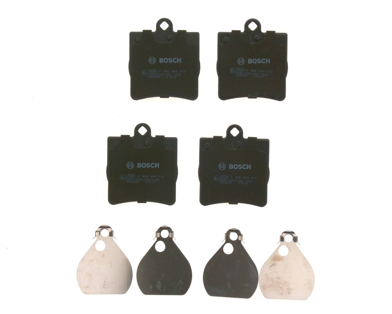 BOSCH 0 986 494 016 - Тормозные колодки 