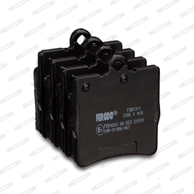 FERODO FDB1311 - Комплект тормозных колодок, дисковый тормоз PREMIER ECO FRICTION
