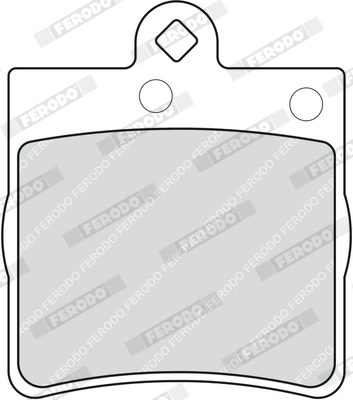 FERODO FDB1311 - Комплект тормозных колодок, дисковый тормоз PREMIER ECO FRICTION