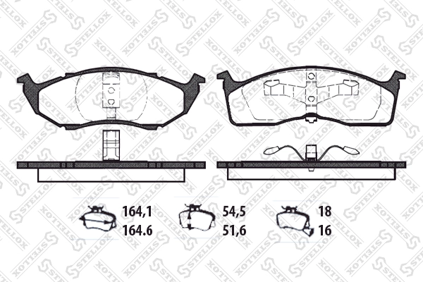 Тормозные колодки 