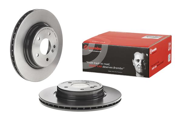 BREMBO 09.A742.11 - Тормозной диск PRIME LINE - UV Coated