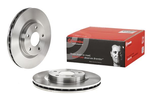 BREMBO 09.A637.10 - Тормозной диск PRIME LINE