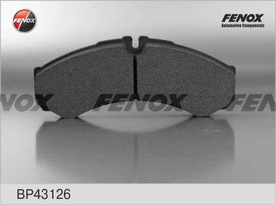 FENOX BP43126 - Тормозные колодки 