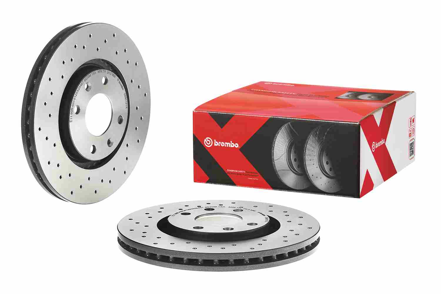 BREMBO 09.9619.1X - Тормозной диск XTRA LINE - Xtra